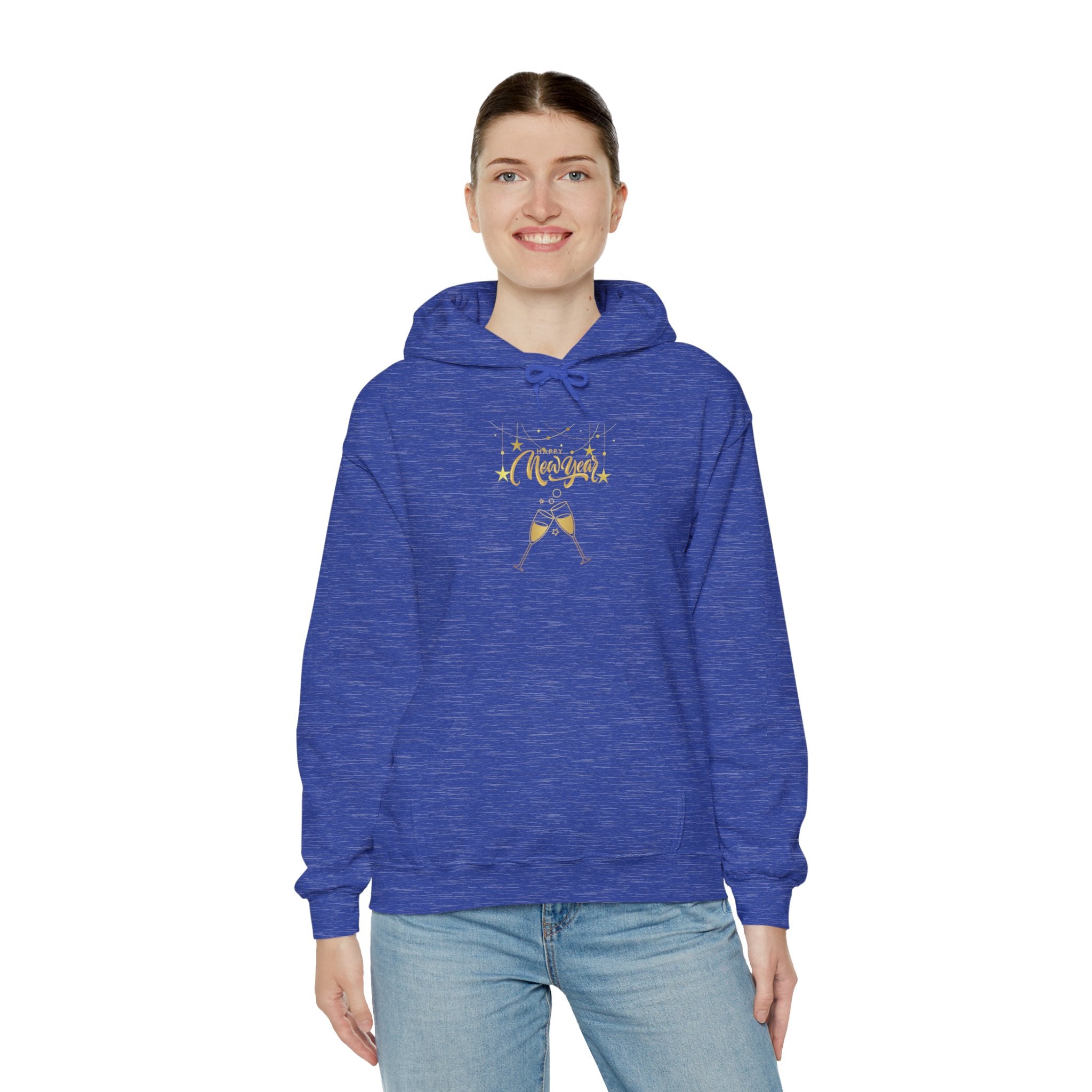 Happy New Year Unisex Heavy Blend™ Hooded Sweatshirt