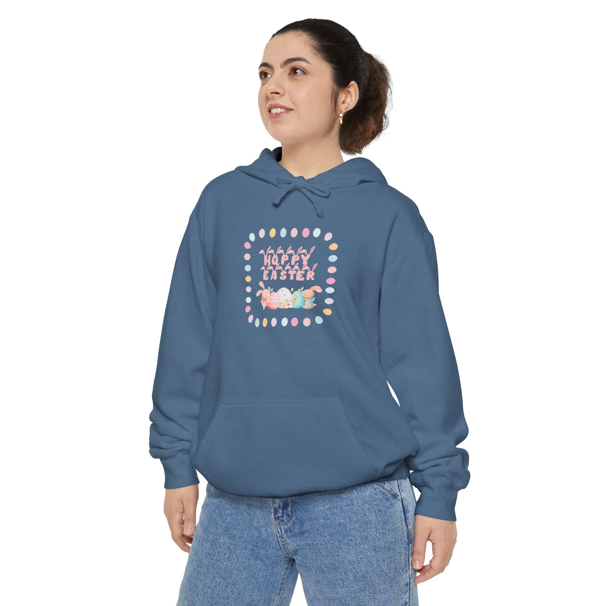 Hoppy Easter Unisex Garment-Dyed