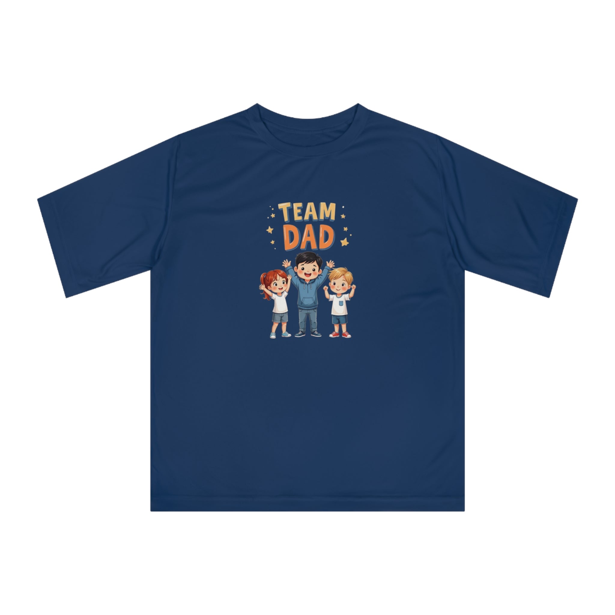 Team Dad Unisex Performance T-Shirt, Father's Day Gift