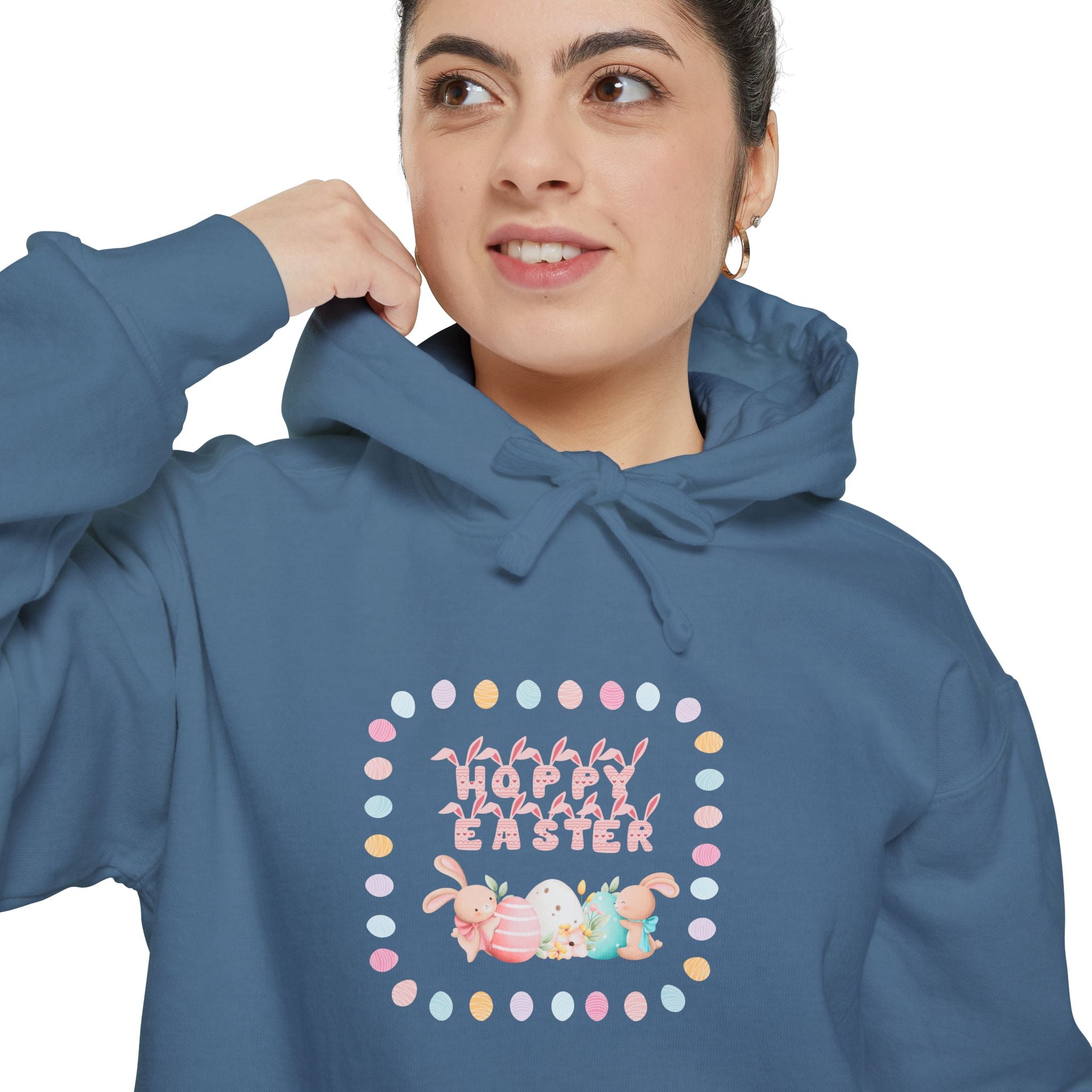 Hoppy Easter Unisex Garment-Dyed