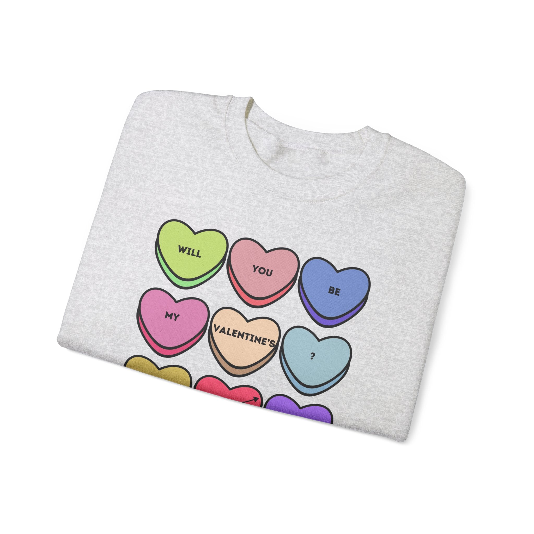 Will You Be My Valentine? Unisex Heavy Blend™ Crewneck Sweatshirt