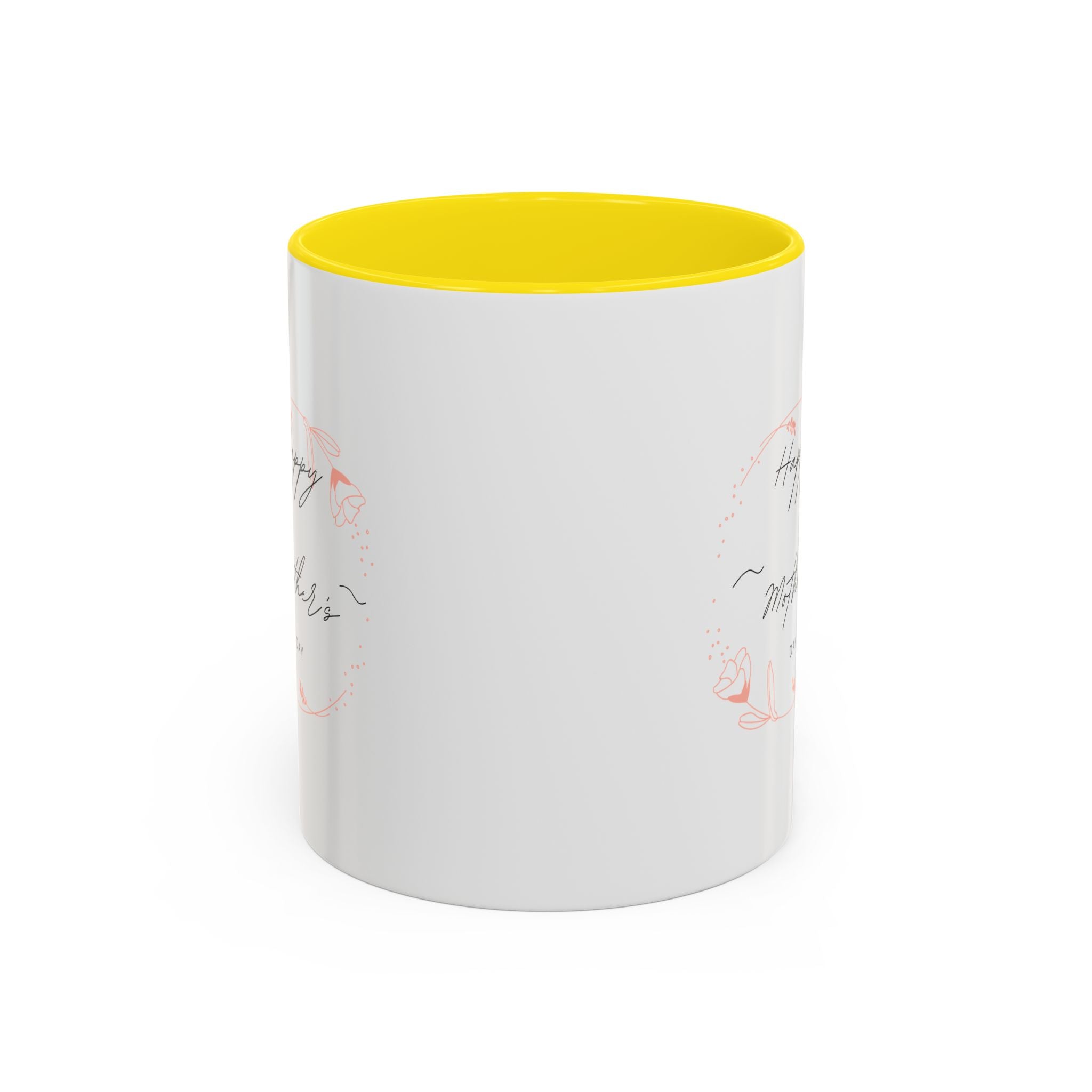 Happy Mom's Day Accent Coffee Mug  11oz & 15oz