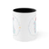 Happy Easter Rabbit Day Accent Coffee Mug, 11oz