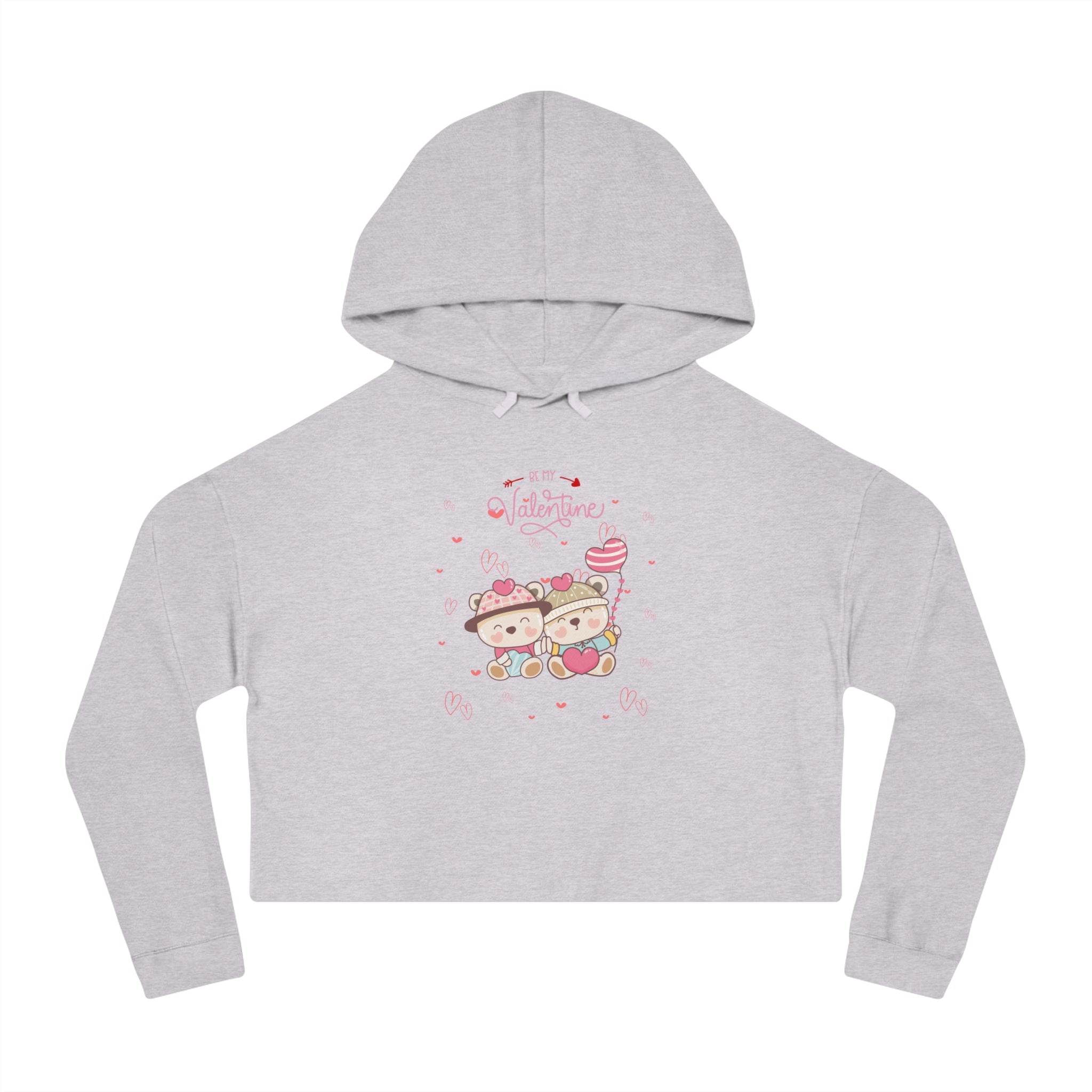 You And Me Forever Women’s Cropped Hooded Sweatshirt