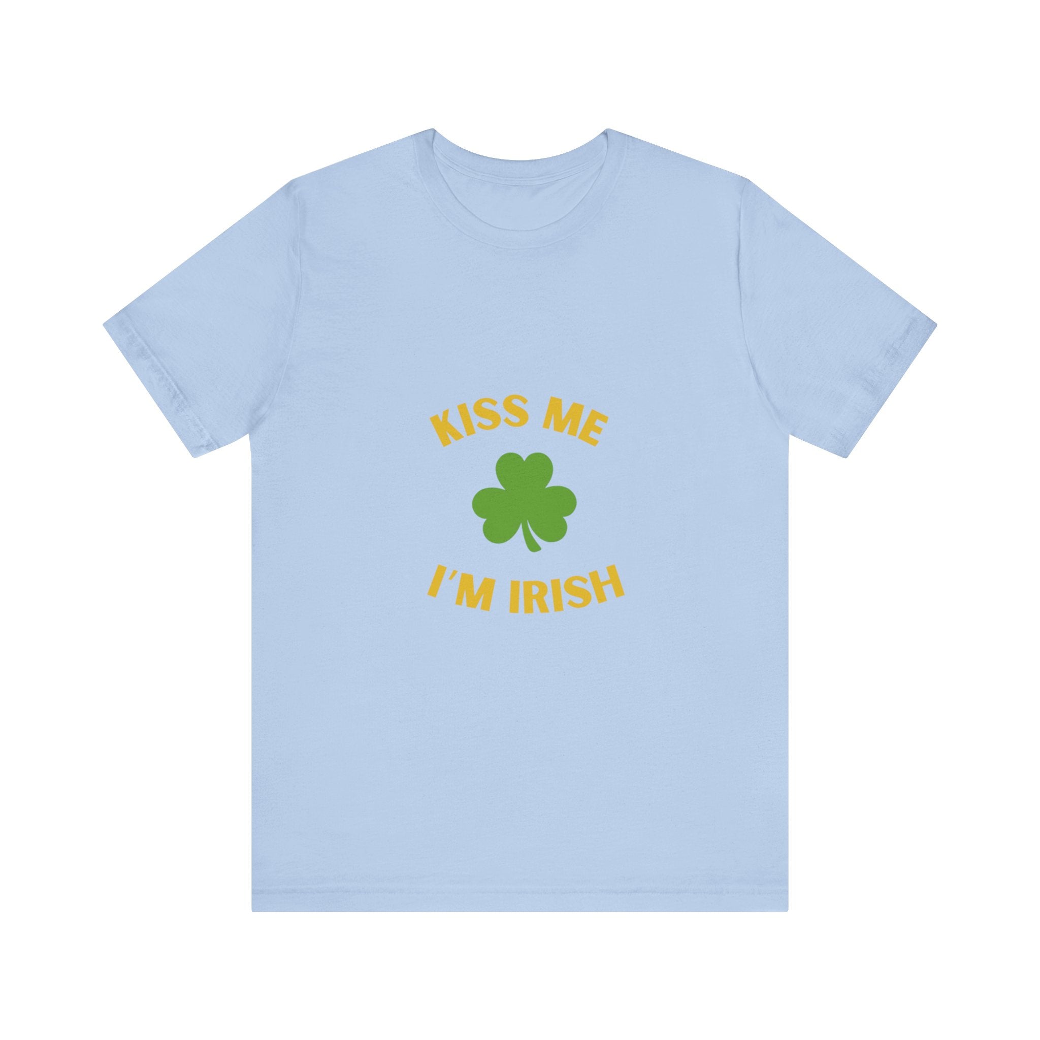 Kiss Me I'm Irish Unisex Jersey Short Sleeve Tee