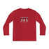 Snowman Crew Youth Long Sleeve Competitor Tee