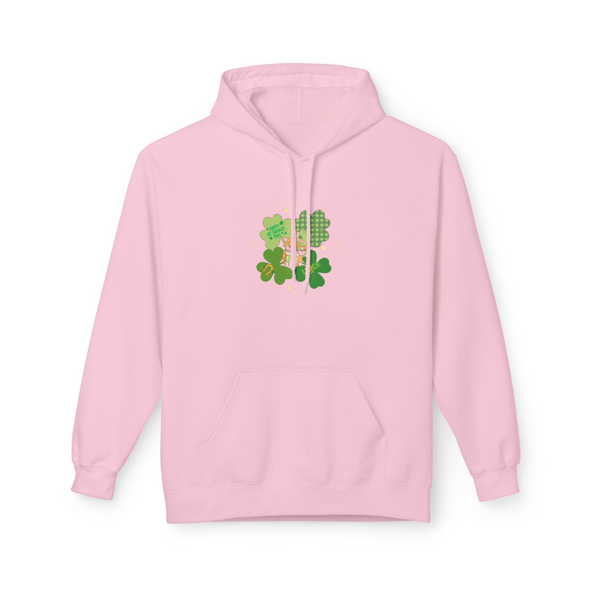Retro St. Paddy's Day Fleece Hoodie - Unisex