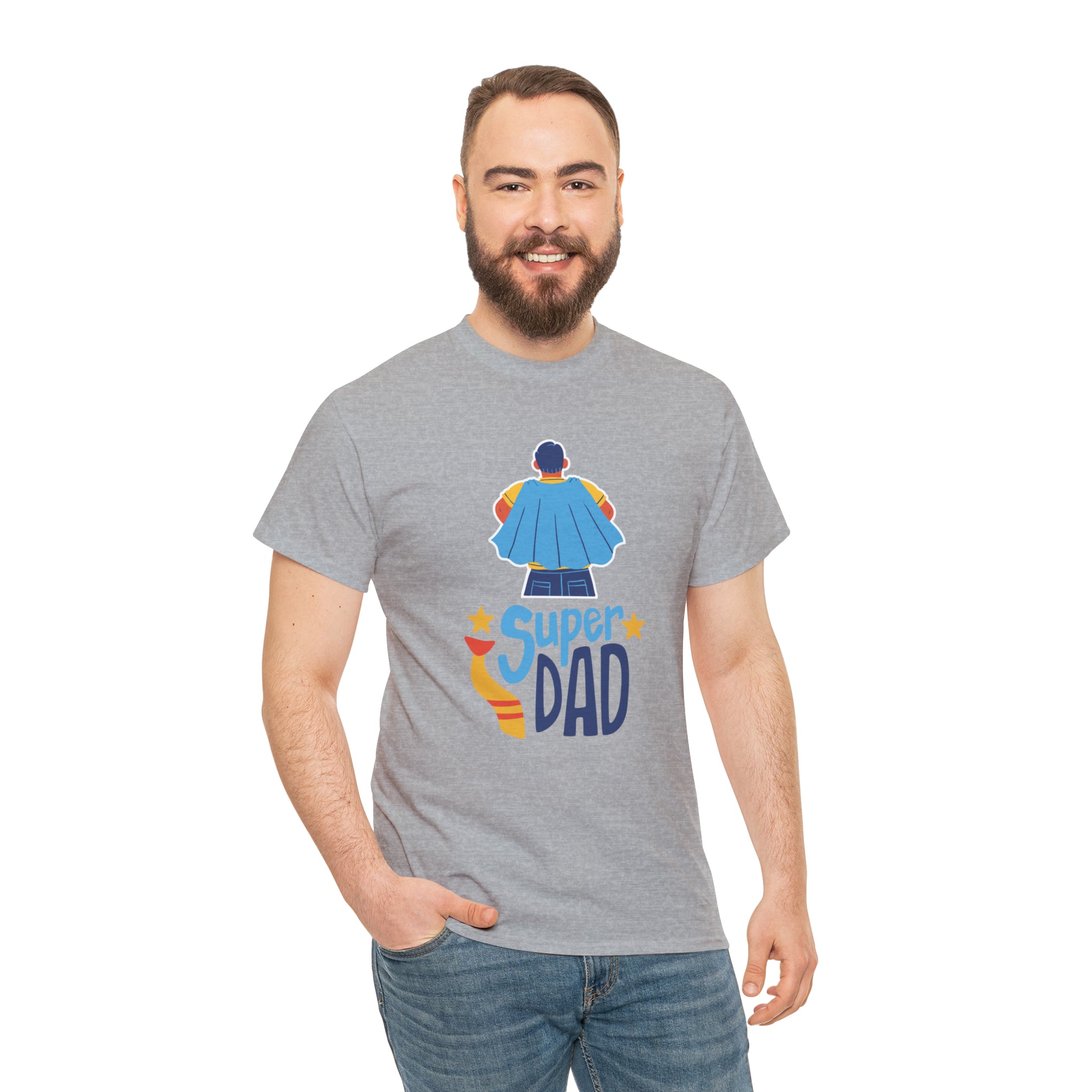 Super Dad Unisex Heavy Cotton Tee