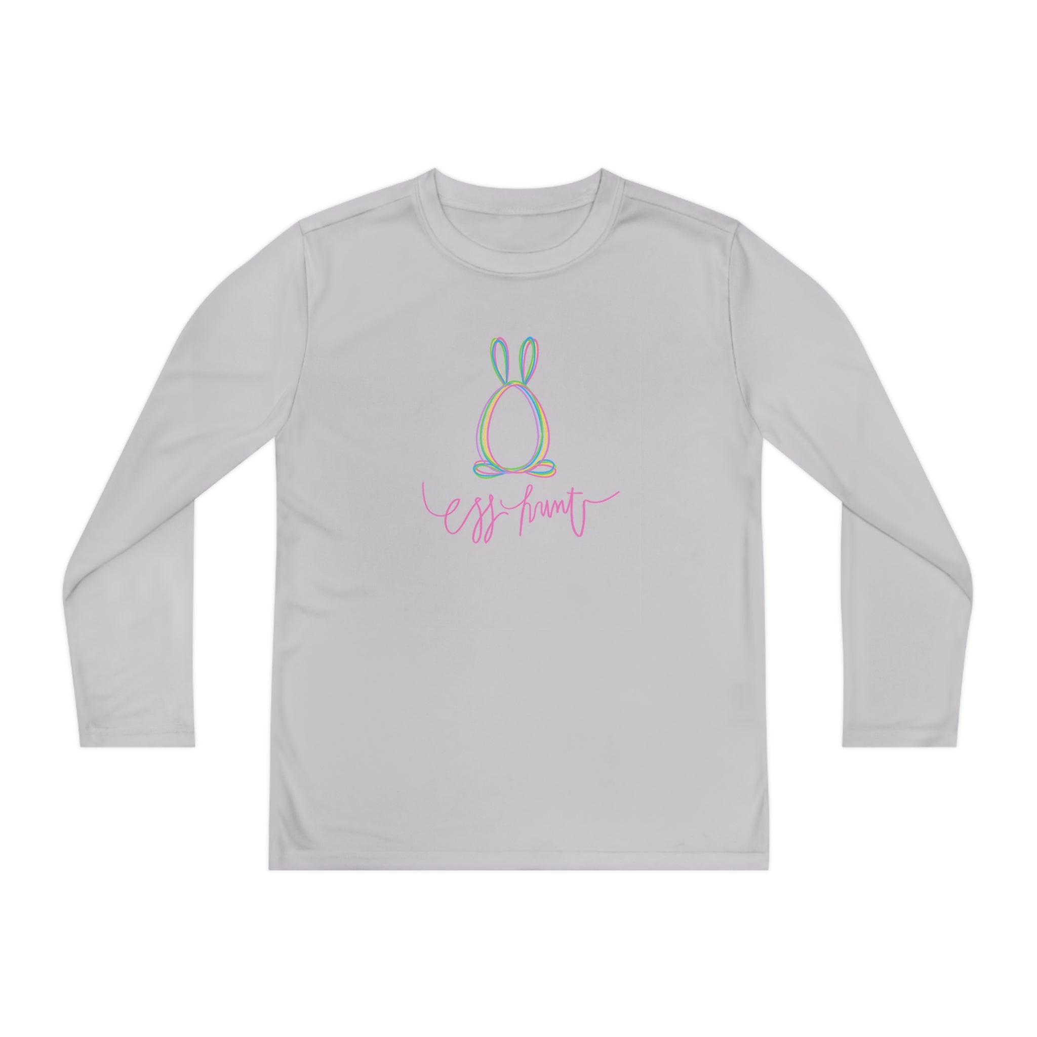 Egg Hunt Youth Long Sleeve Competitor Tee