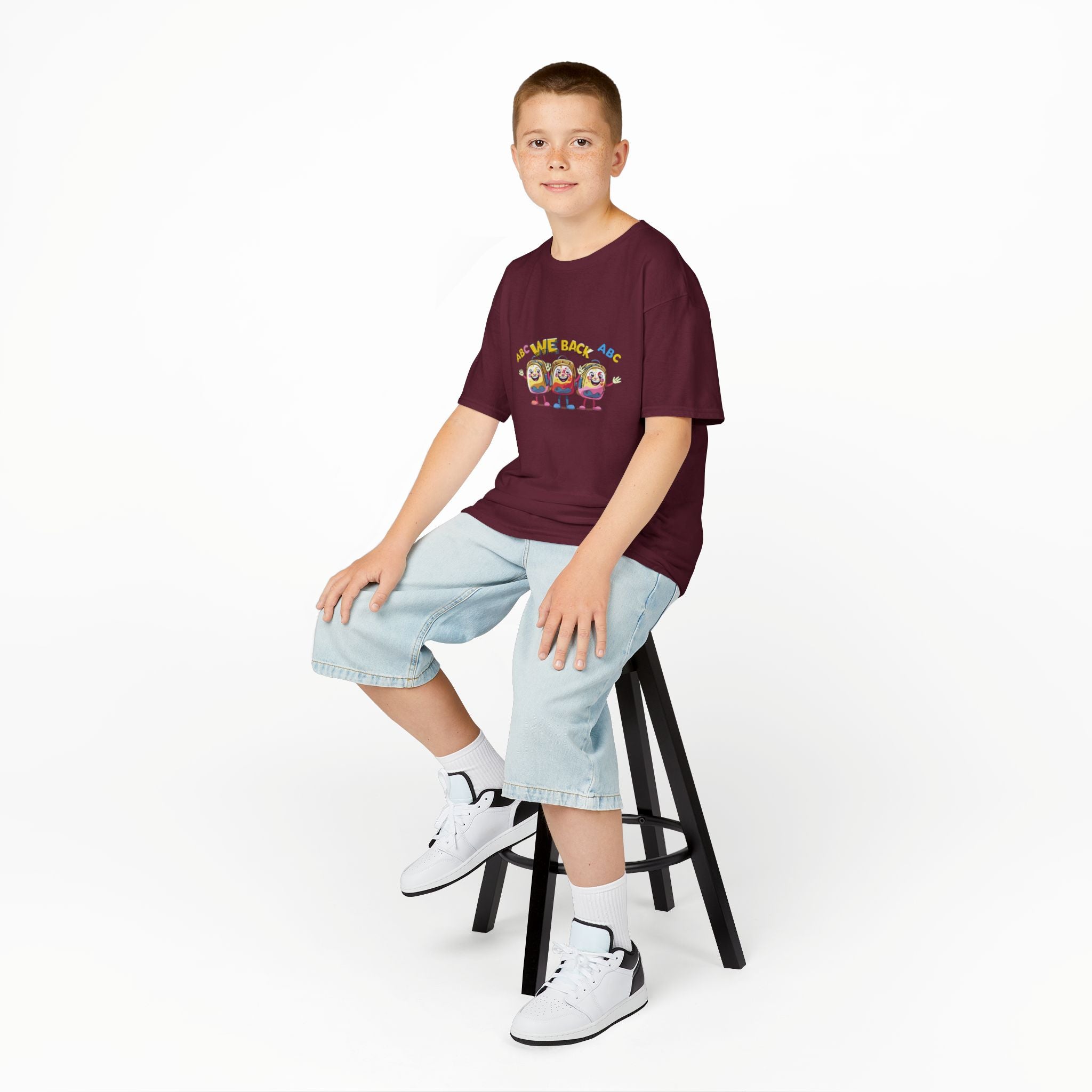 We Back Kids Heavy Cotton Tee