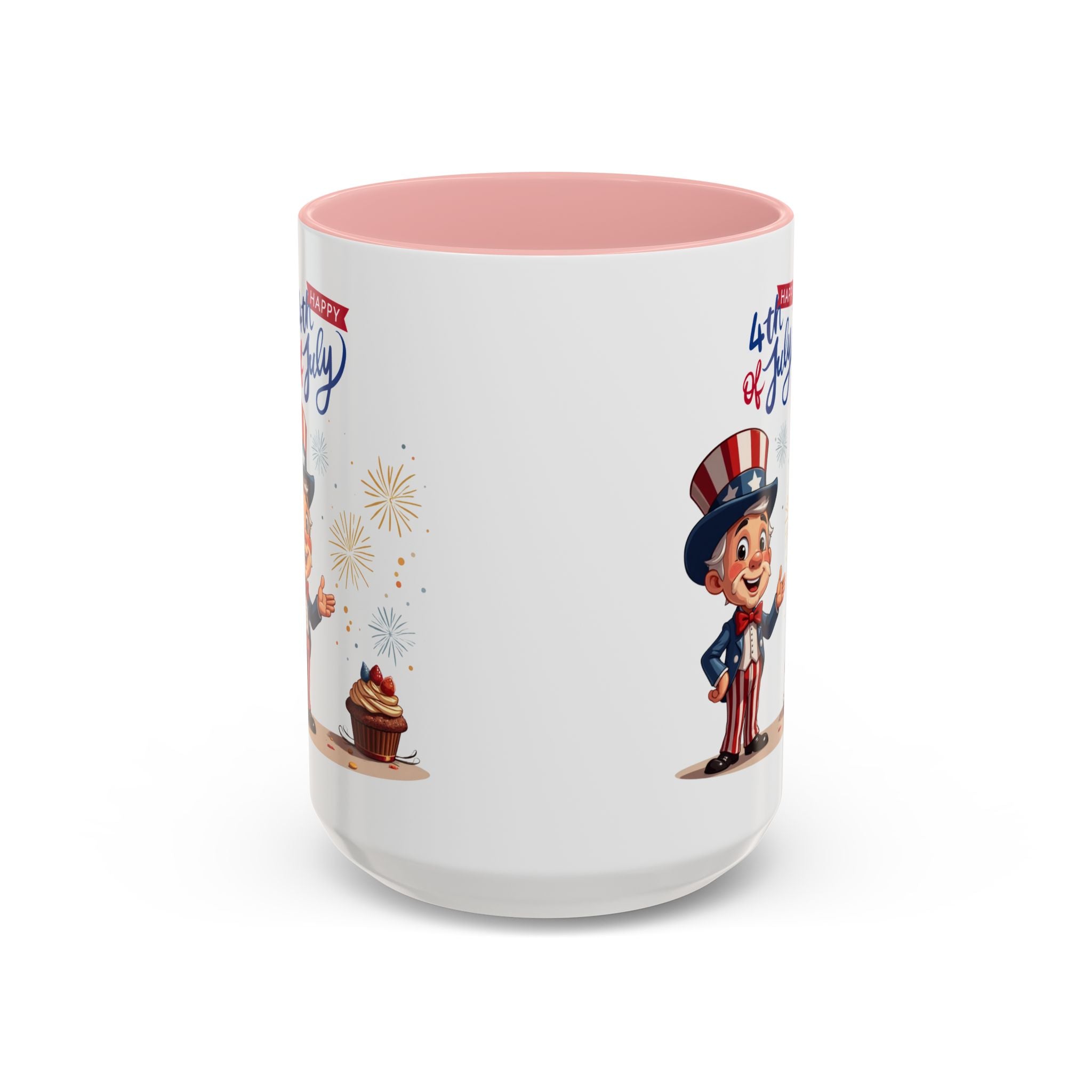 Uncle Sam Happy 4th of July Coffee Mug