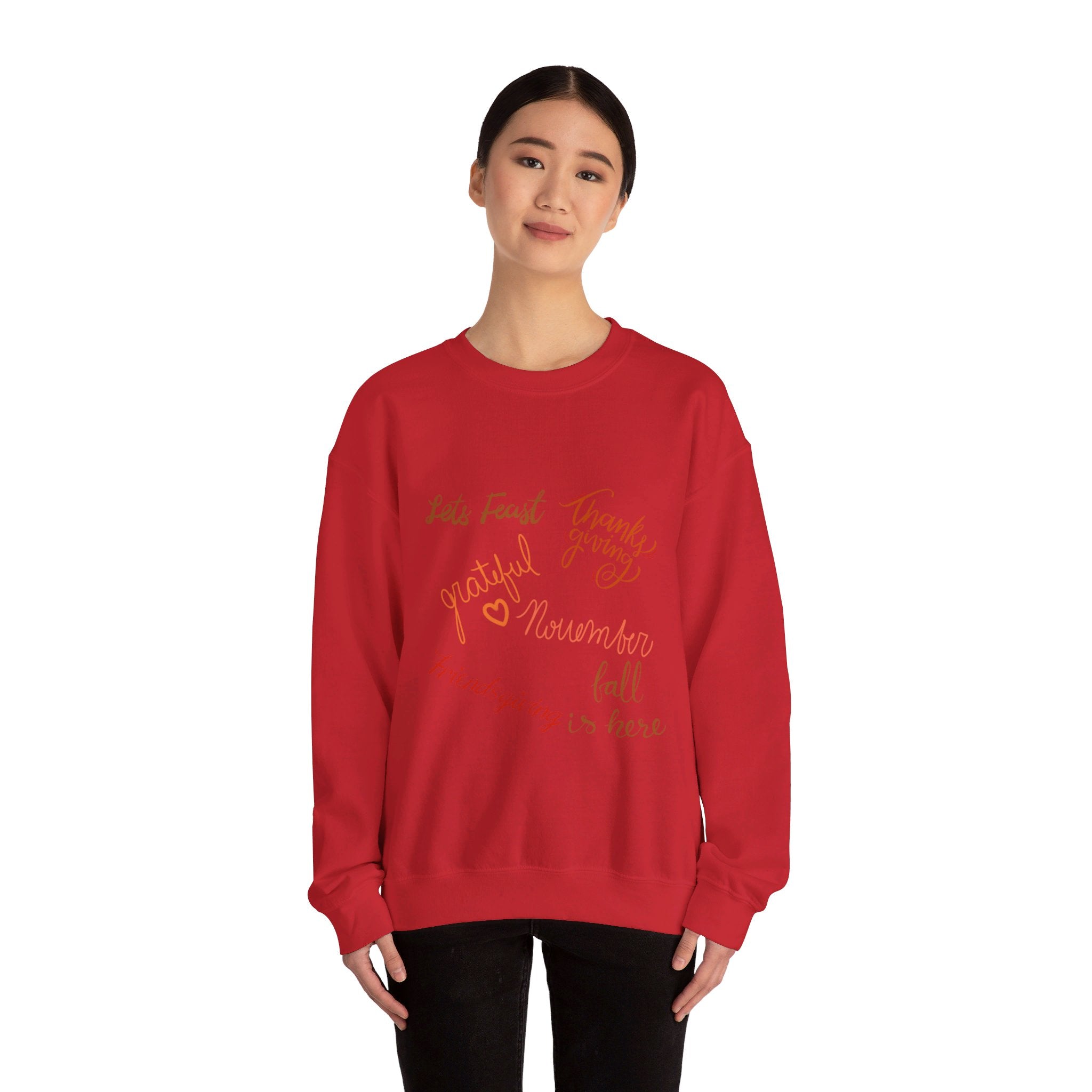 Thanksgiving Season Unisex Heavy Blend™ Crewneck Sweatshirt
