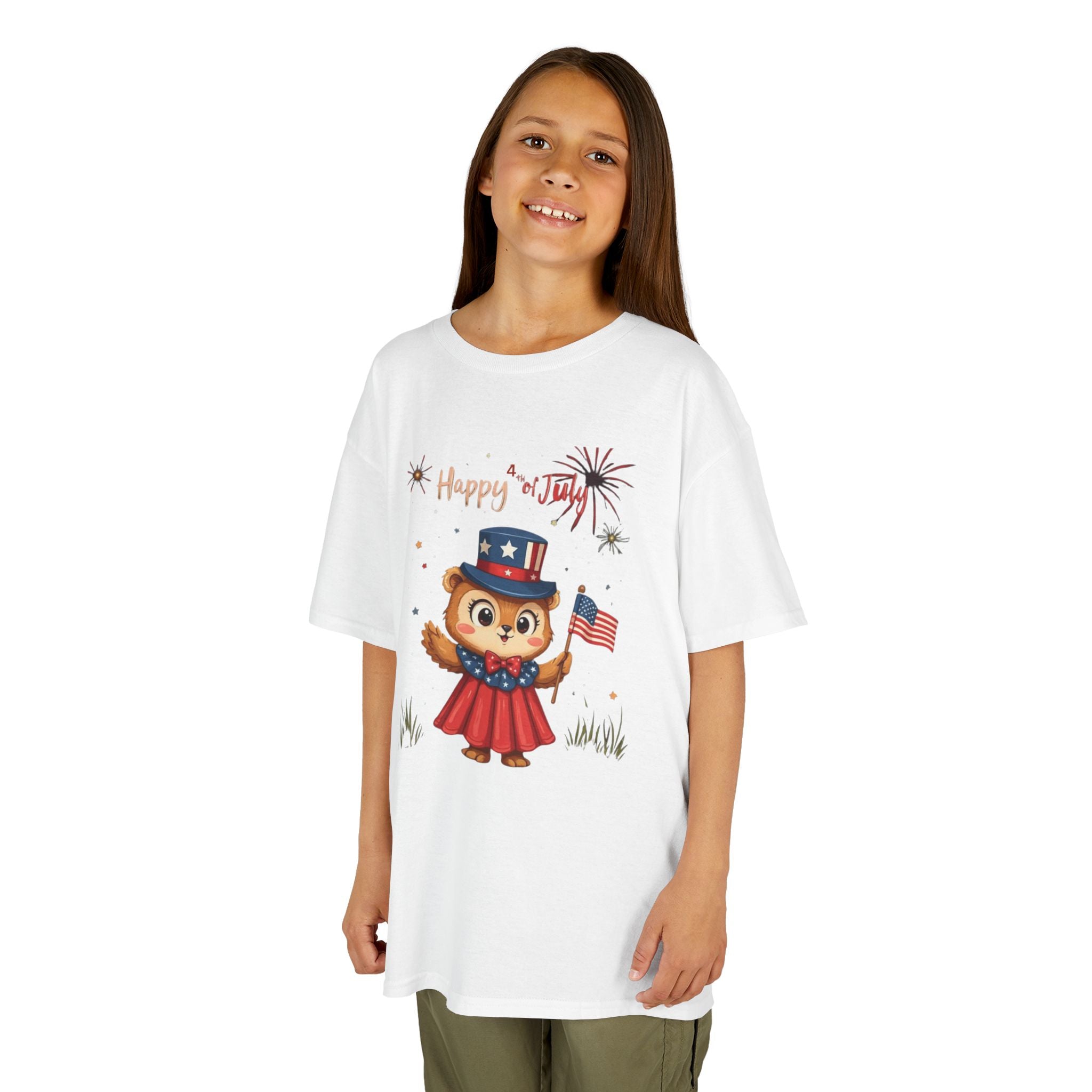 Happy Independence Day Kids Tee