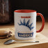 God Bless America Accent Coffee Mug (11, 15oz)