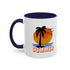 Summer Sunset Accent Coffee Mug (11, 15oz)