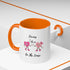 Lovers On The Loose Accent Coffee Mug (11, 15oz)