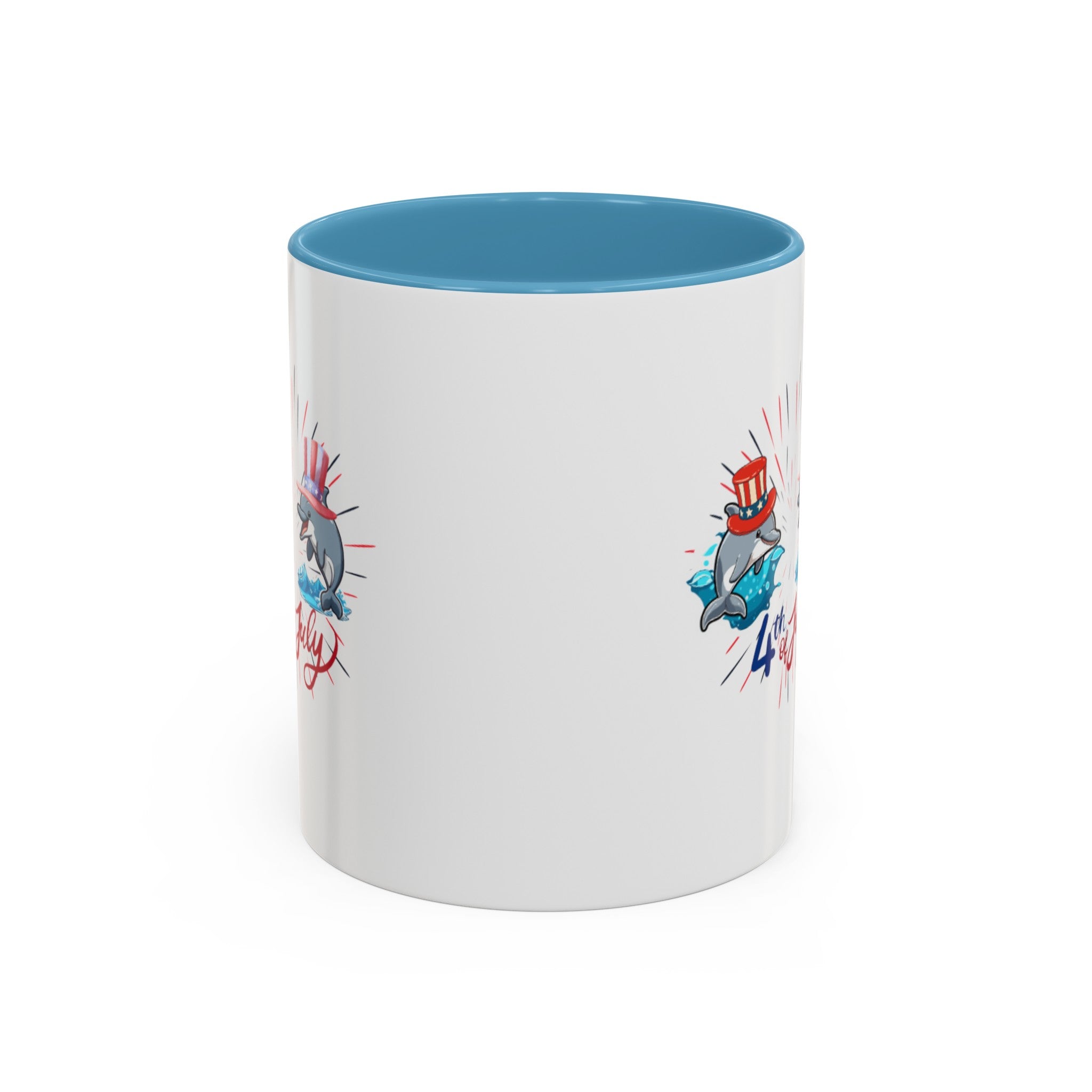 Splash 4th Of July Accent Coffee Mug (11, 15oz)
