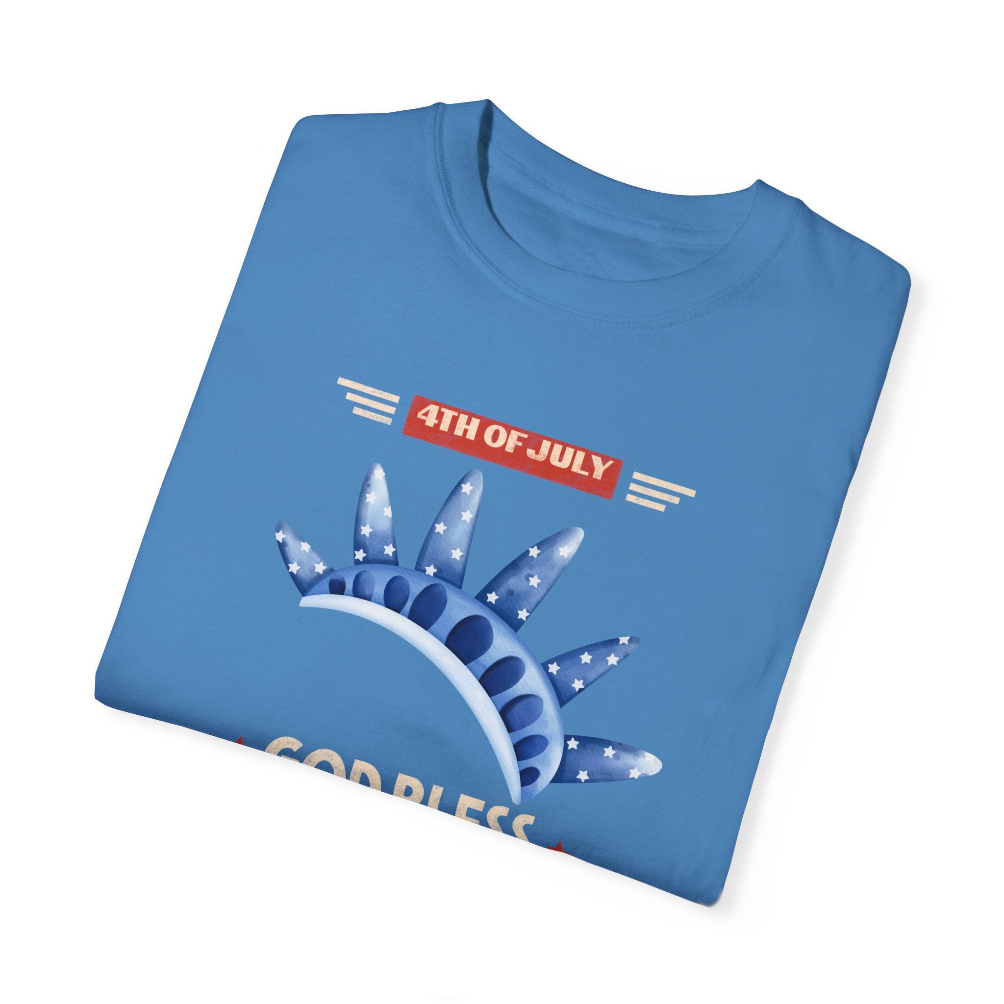 God Bless America Unisex Garment-Dyed T-shirt