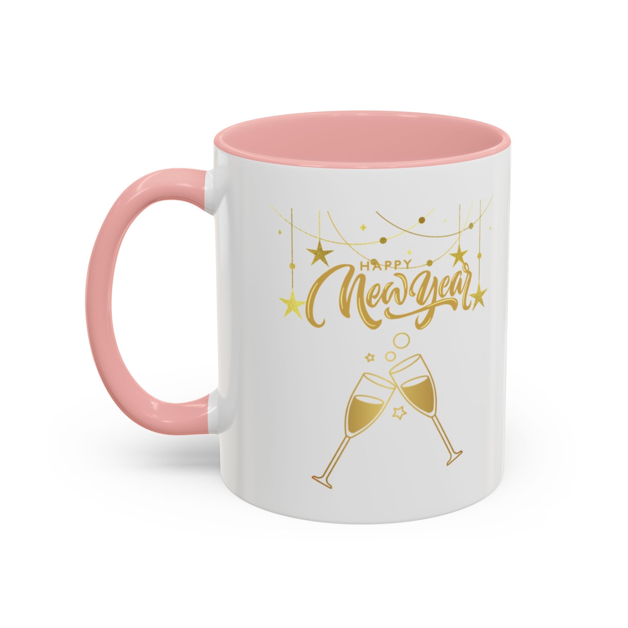 Happy New Year Accent Coffee Mug (11, 15oz)