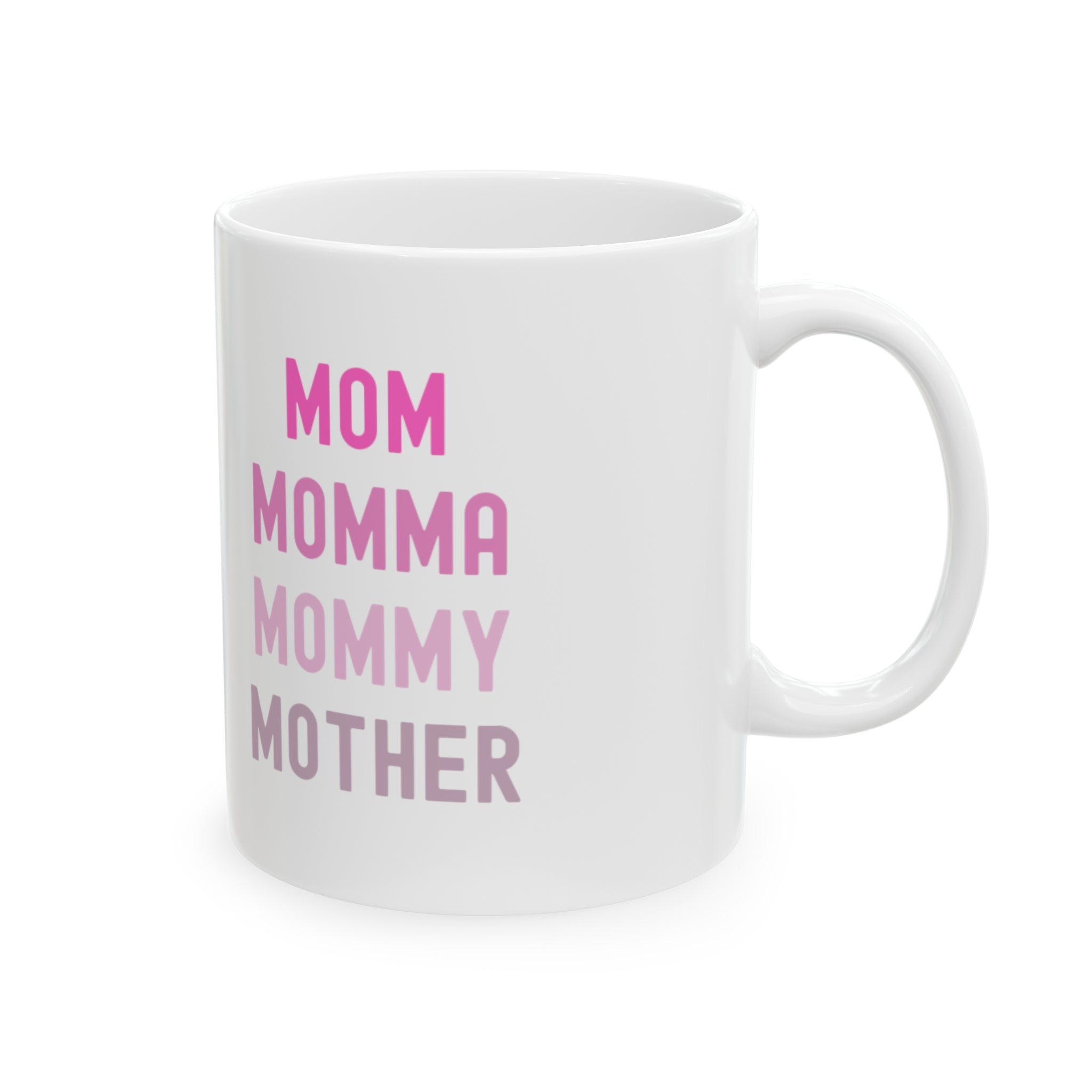 Mom Momma Mommy Mother Ceramic Mug, 11oz