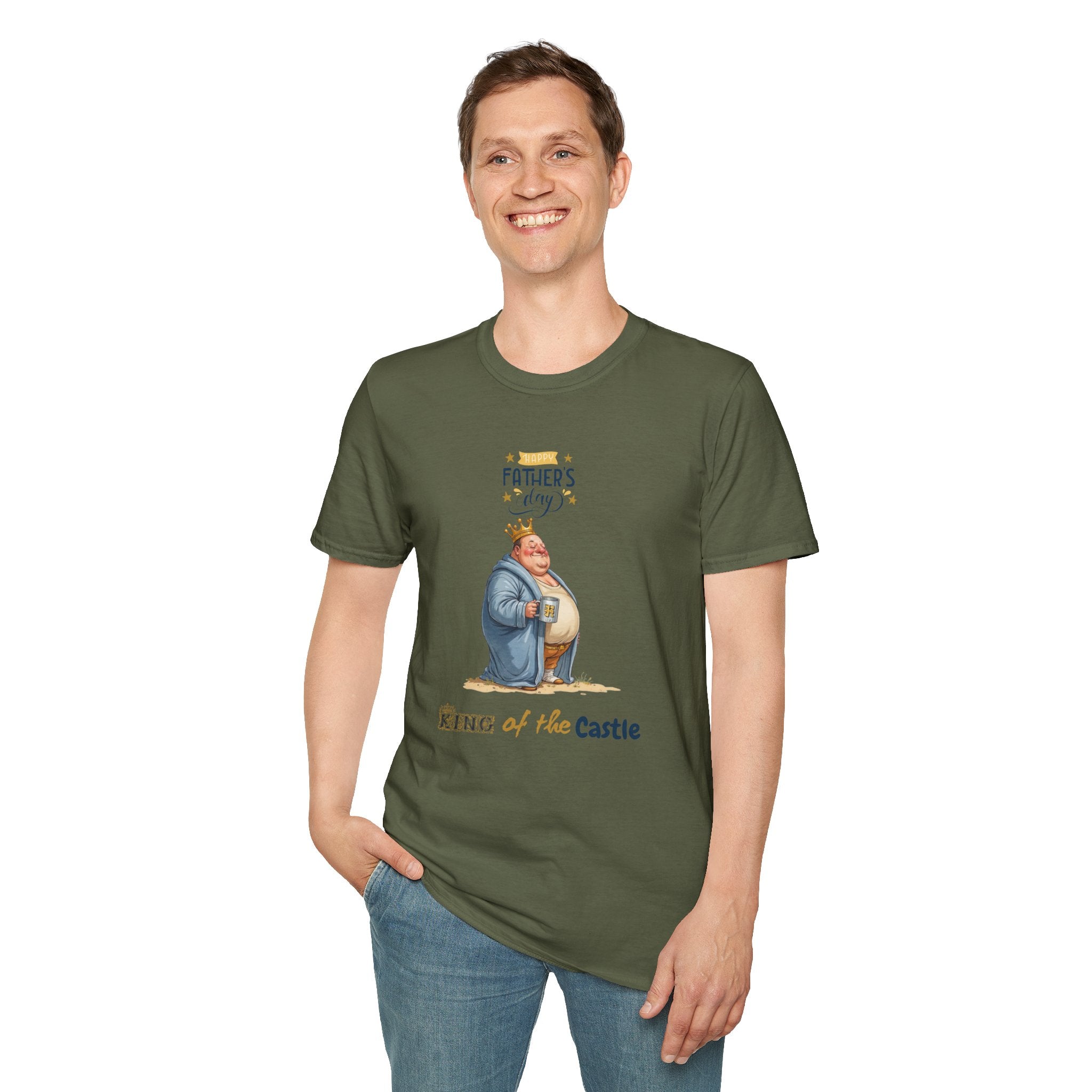 Father's Day King of the Castle T-Shirt, Unisex Tee