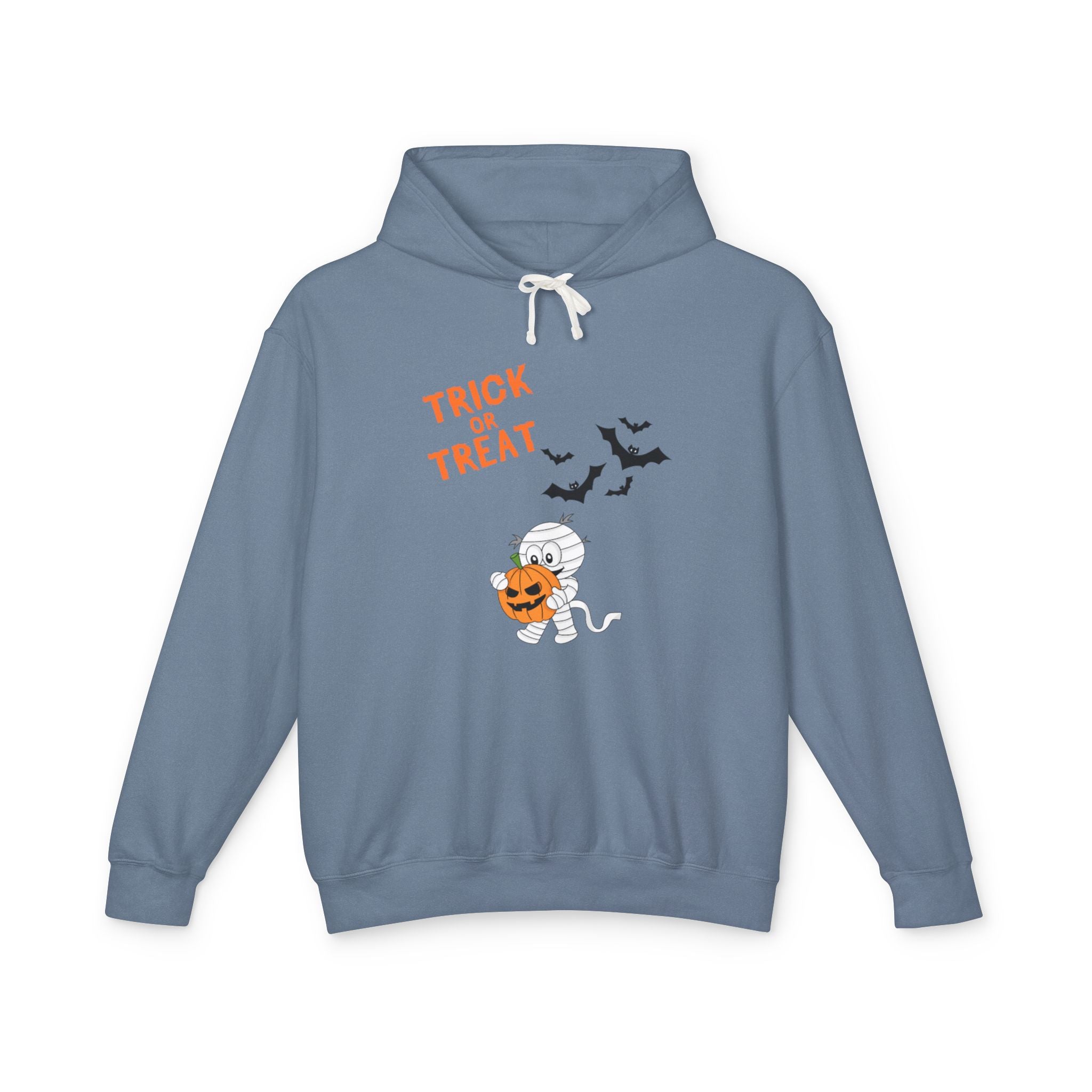 Merry Halloween Unisex Lightweight Hooded Sweatshirt