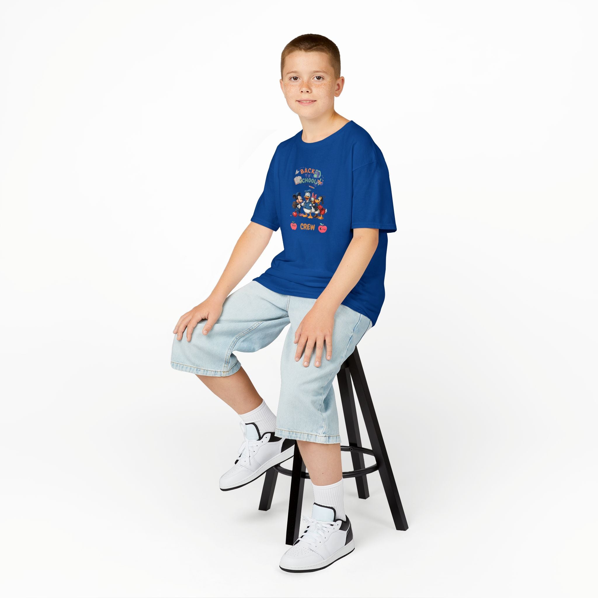 Back to School Crew Kids Heavy Cotton Tee