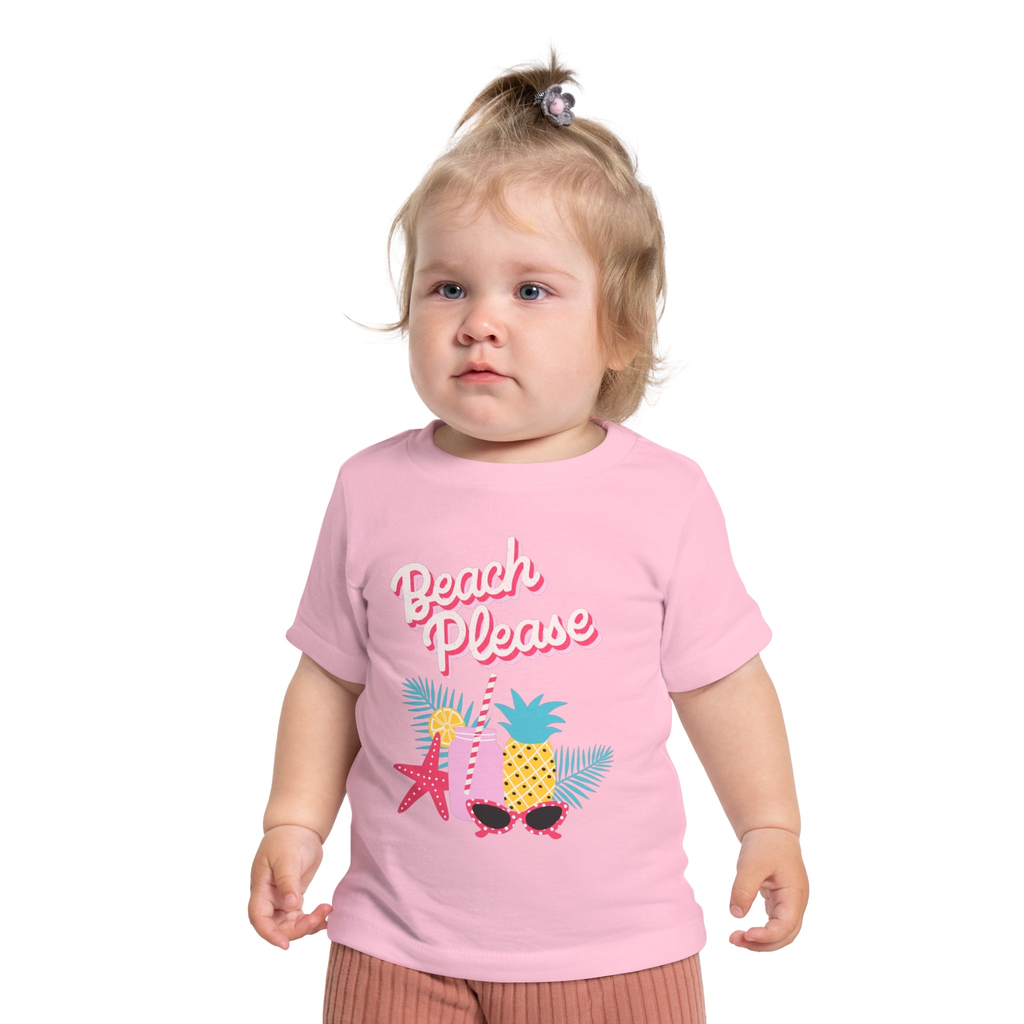 Beach Please Baby Short Sleeve T-Shirt