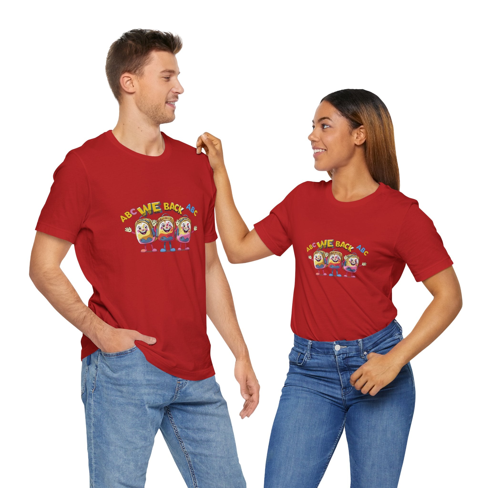 We Back Unisex Jersey Short Sleeve Tee