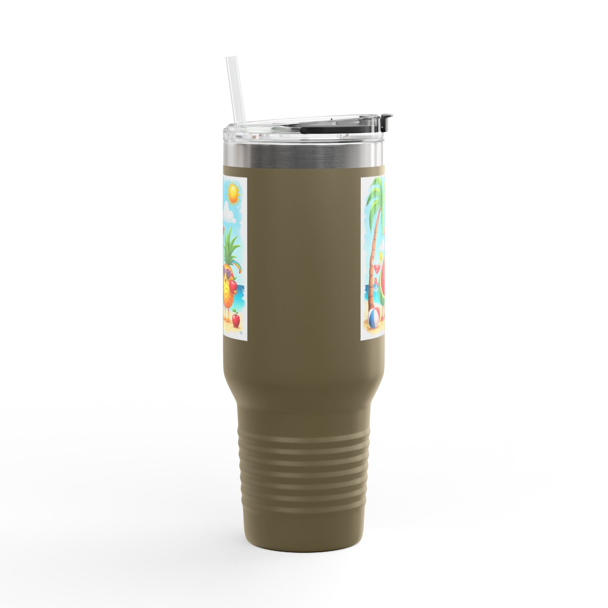 Summer Cool Insulated Travel Mug, 40oz.