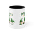 St Patty's Day Gnome Accent Coffee Mug, 11oz
