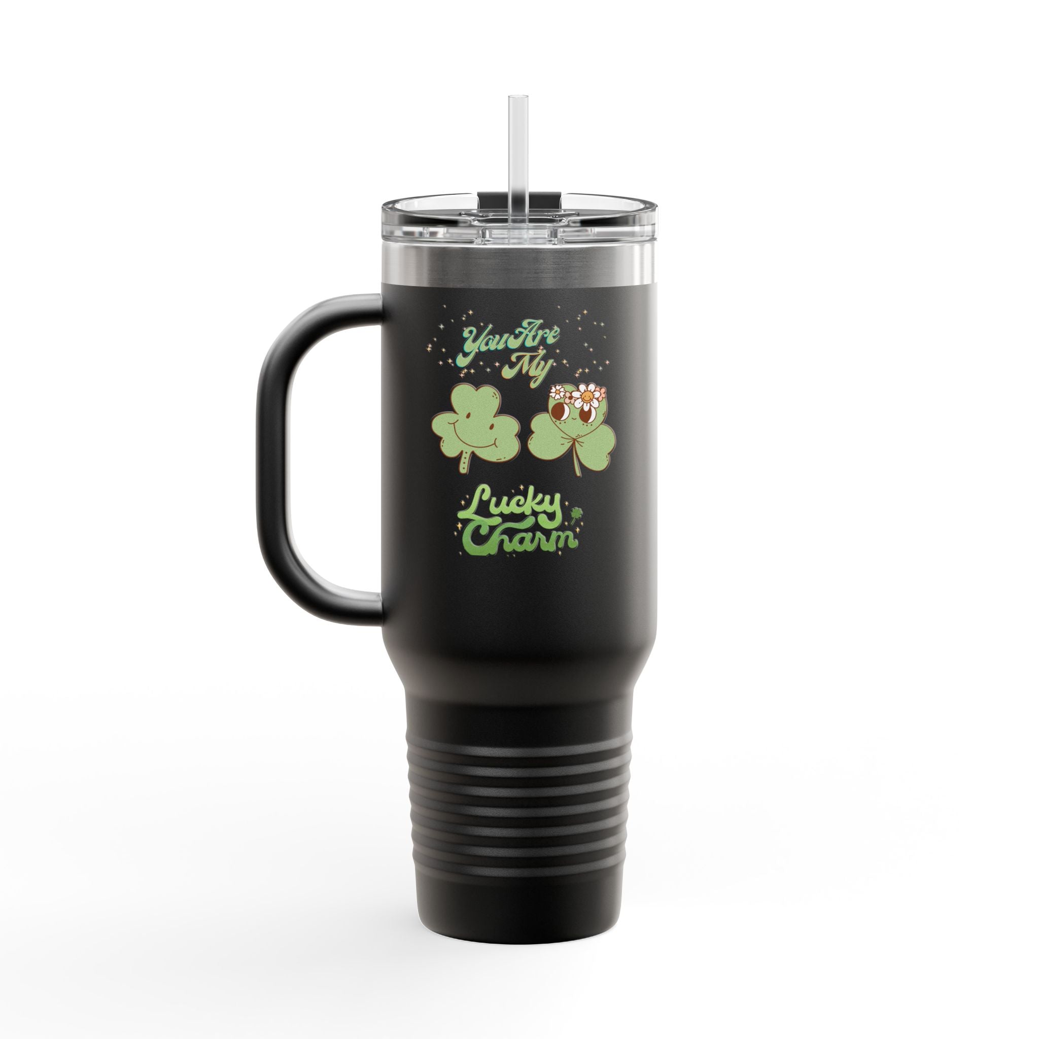 You’re My Lucky Charm Insulated Travel Mug - 40oz St. Patrick's Day Drinkware