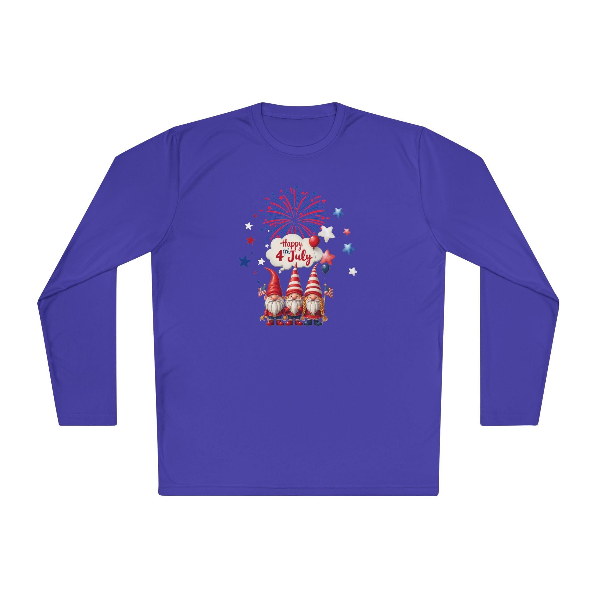 Gnome July 4th  Long Sleeve Tee