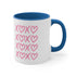 XOXO Accent Coffee Mug, 11oz