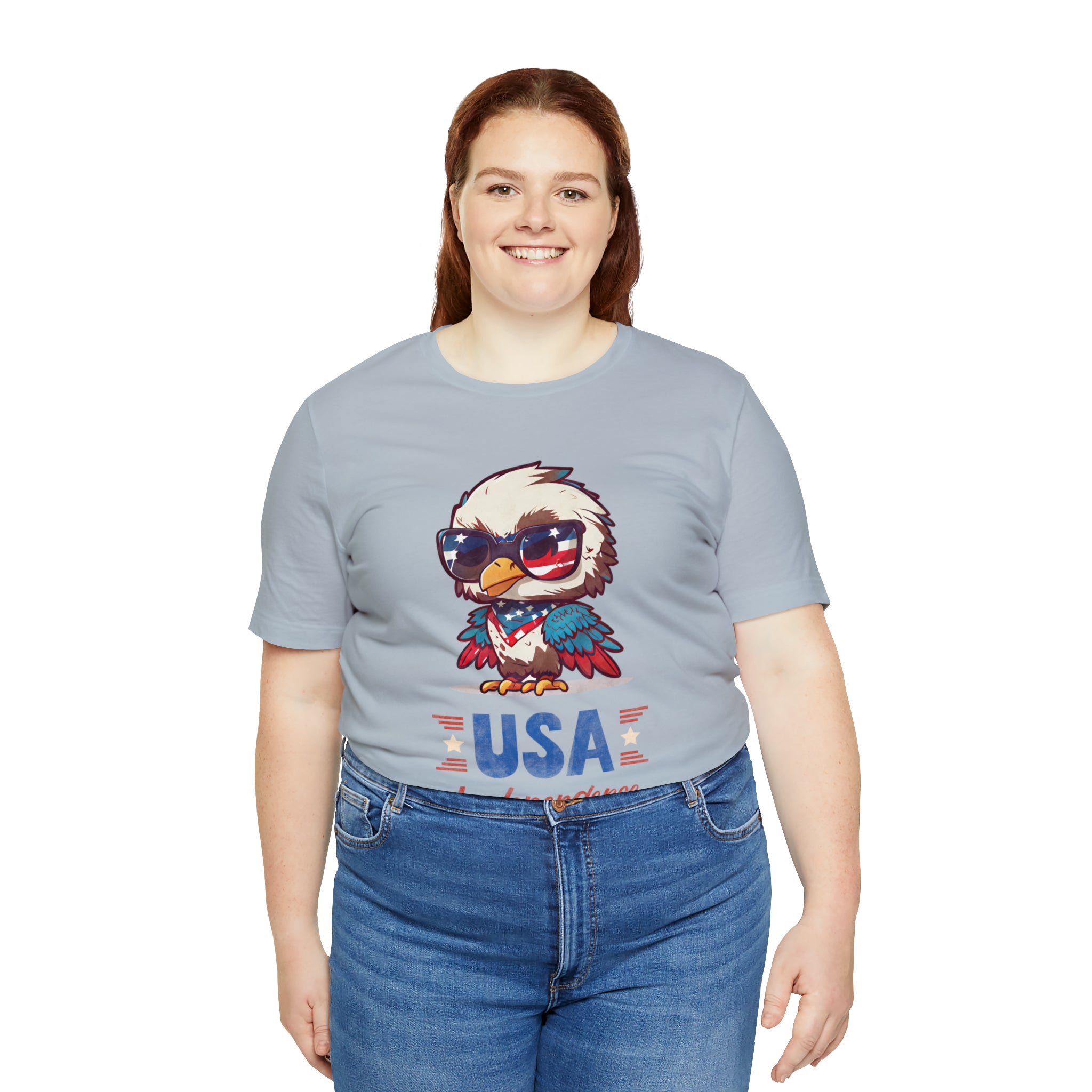 USA Independence Day Unisex Jersey Short Sleeve Tee