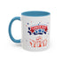 Wish U A Happy Labor Day Accent Coffee Mug (11, 15oz)