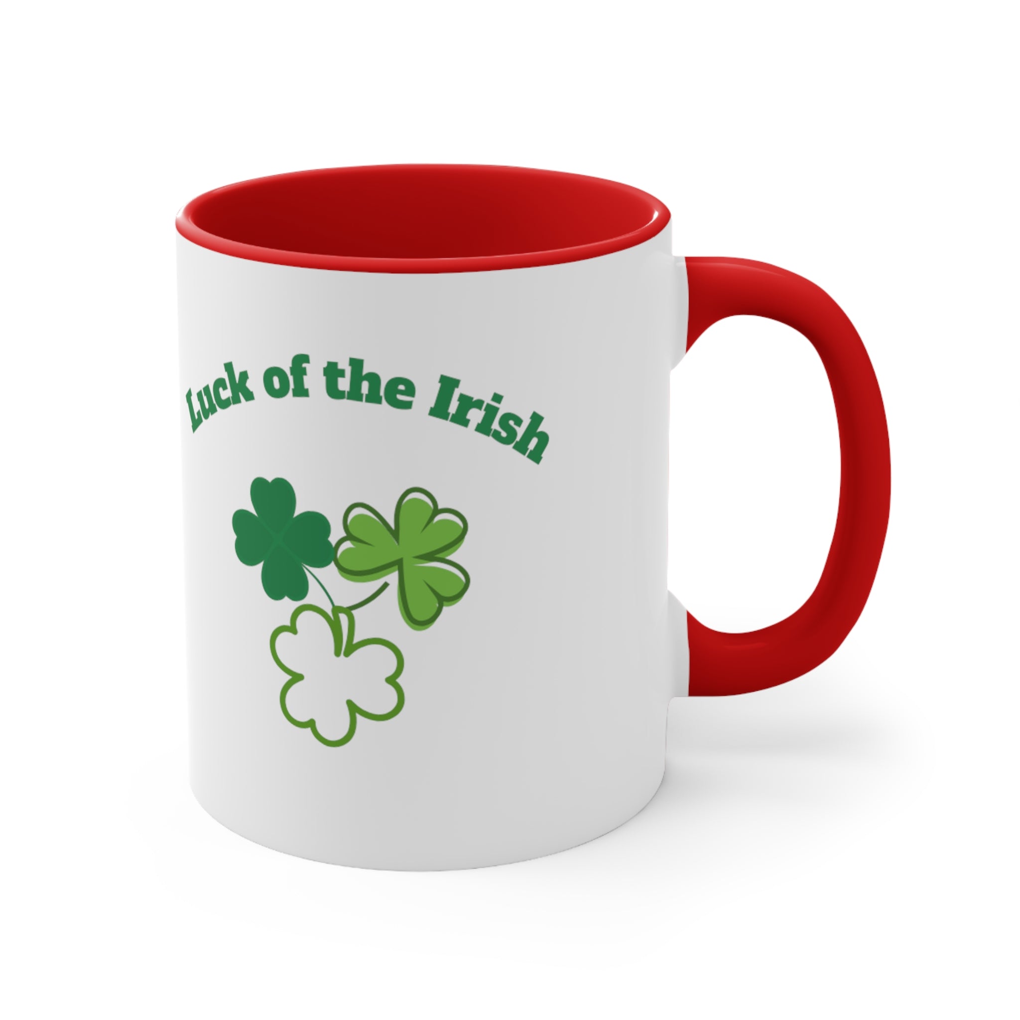 Luck Of The Irish Accent Coffee Mug, 11oz