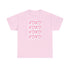 XOXO Unisex Heavy Cotton Tee