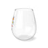 An American Cutie Stemless Wine Glass, 11.75oz