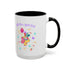 Little Miss April Fool's  Day Accent Coffee Mug - Fun & Whimsical 11oz/15oz
