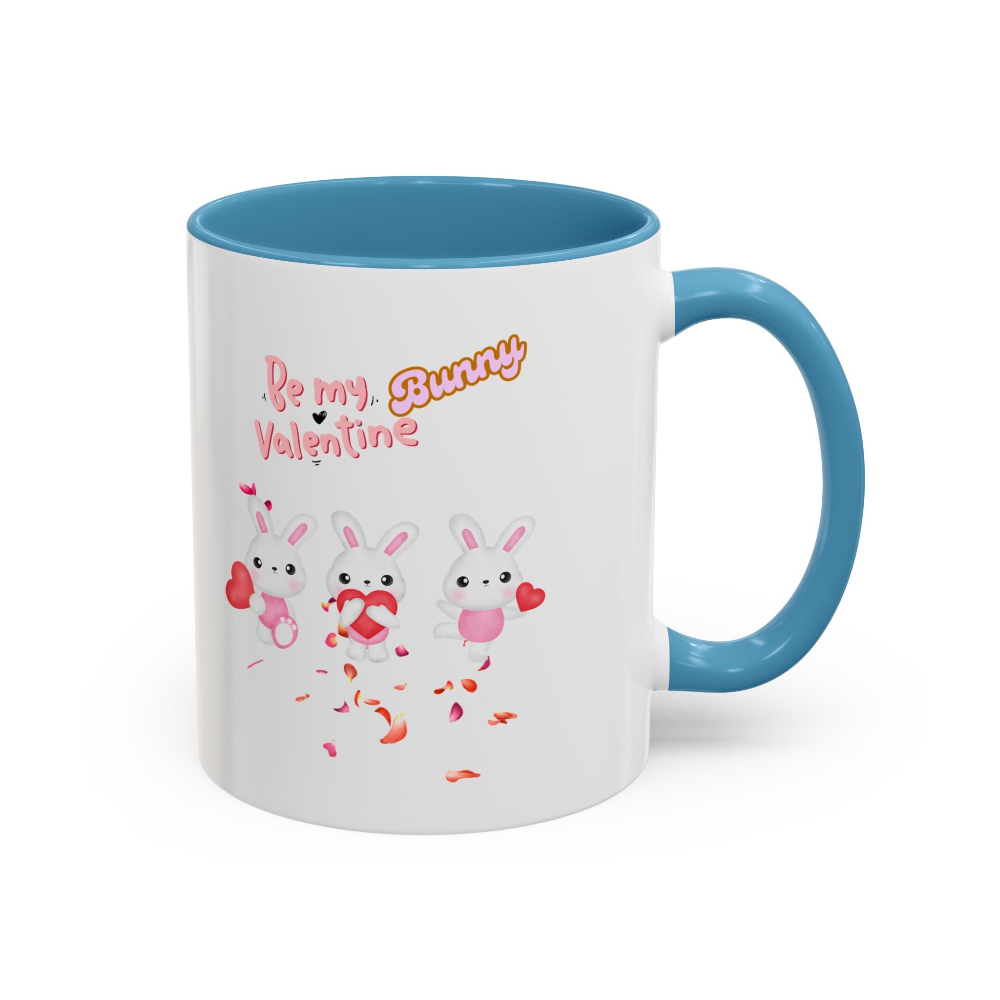 My Bunny Valentine Accent Coffee Mug (11, 15oz)