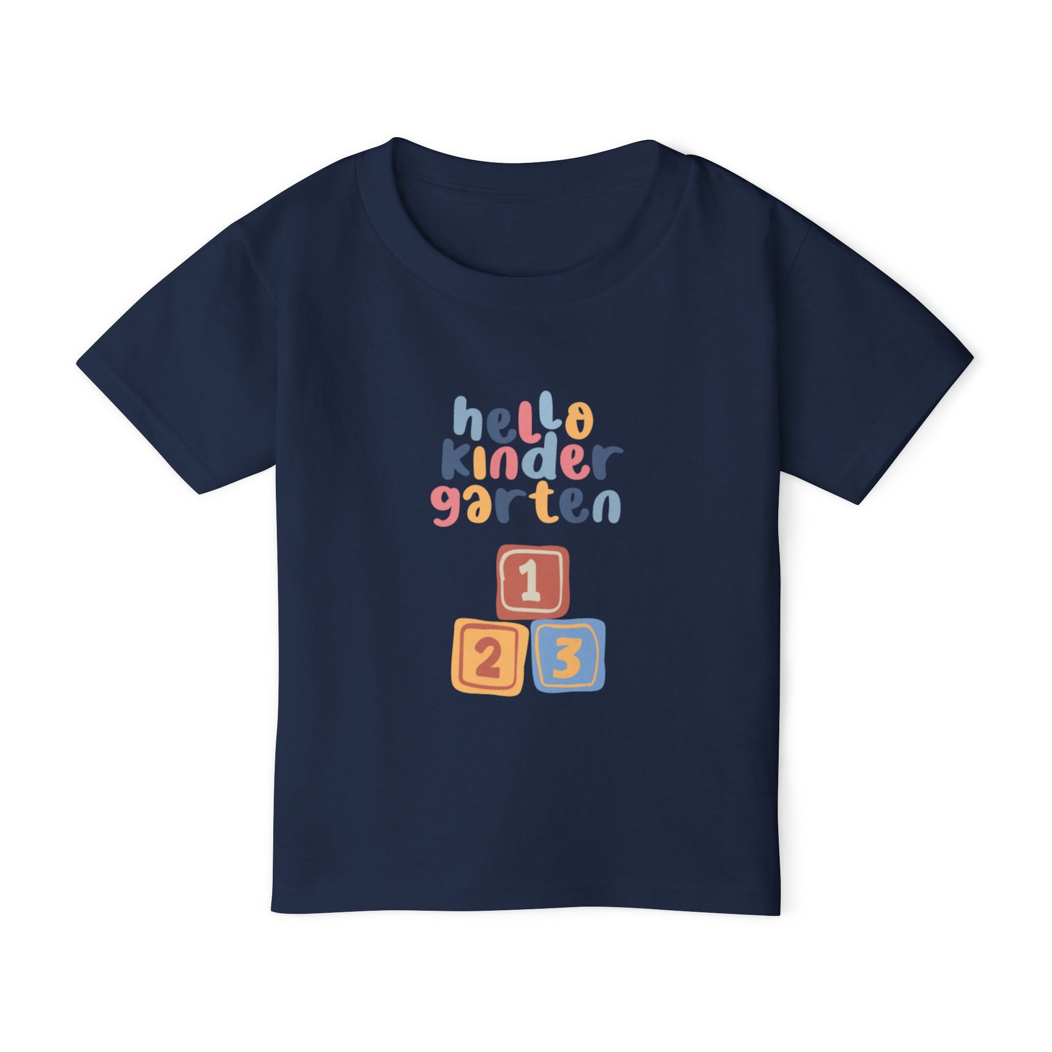 Hello Kindergarten Heavy Cotton™ Toddler T-shirt