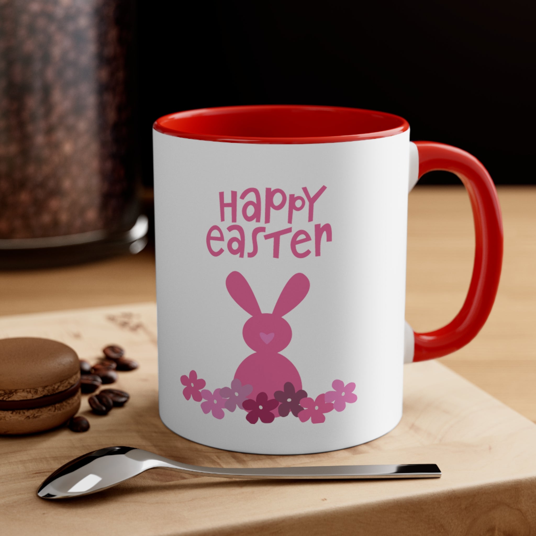 Happy Bunny Day Accent Coffee Mug, 11oz