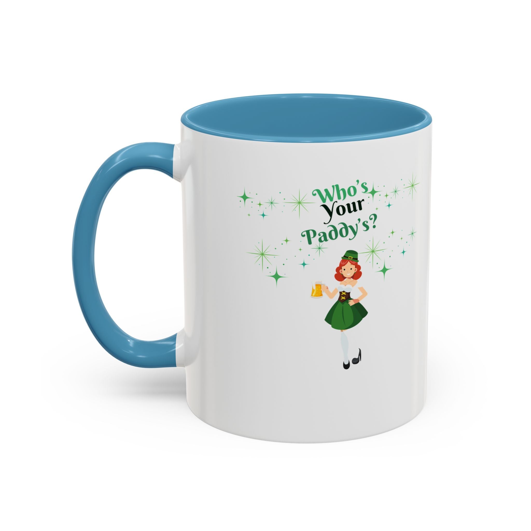 Who's Your Paddy's? Accent Coffee Mug