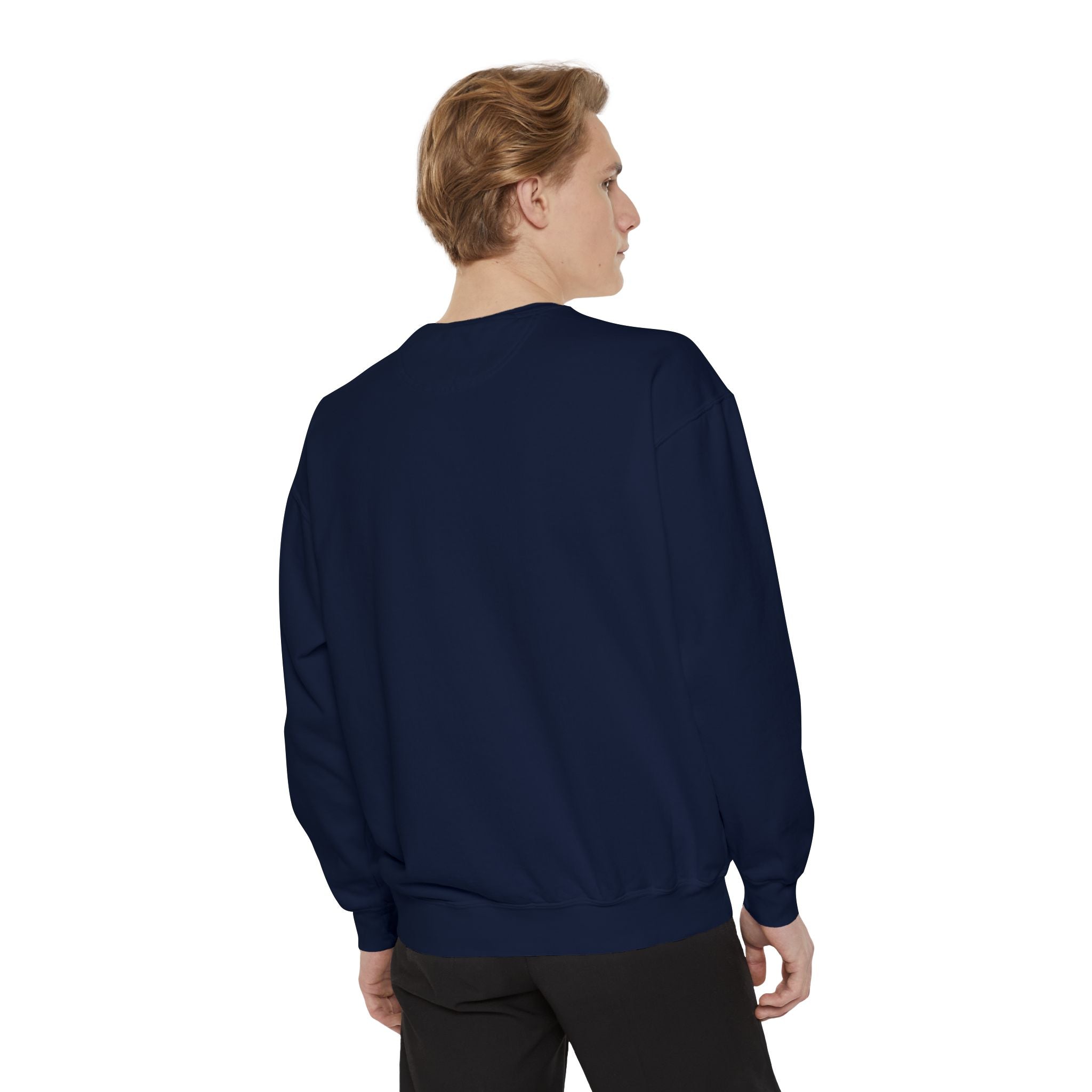 Let's Celebrate Our Hard Work Unisex Garment-Dyed Sweatshirt