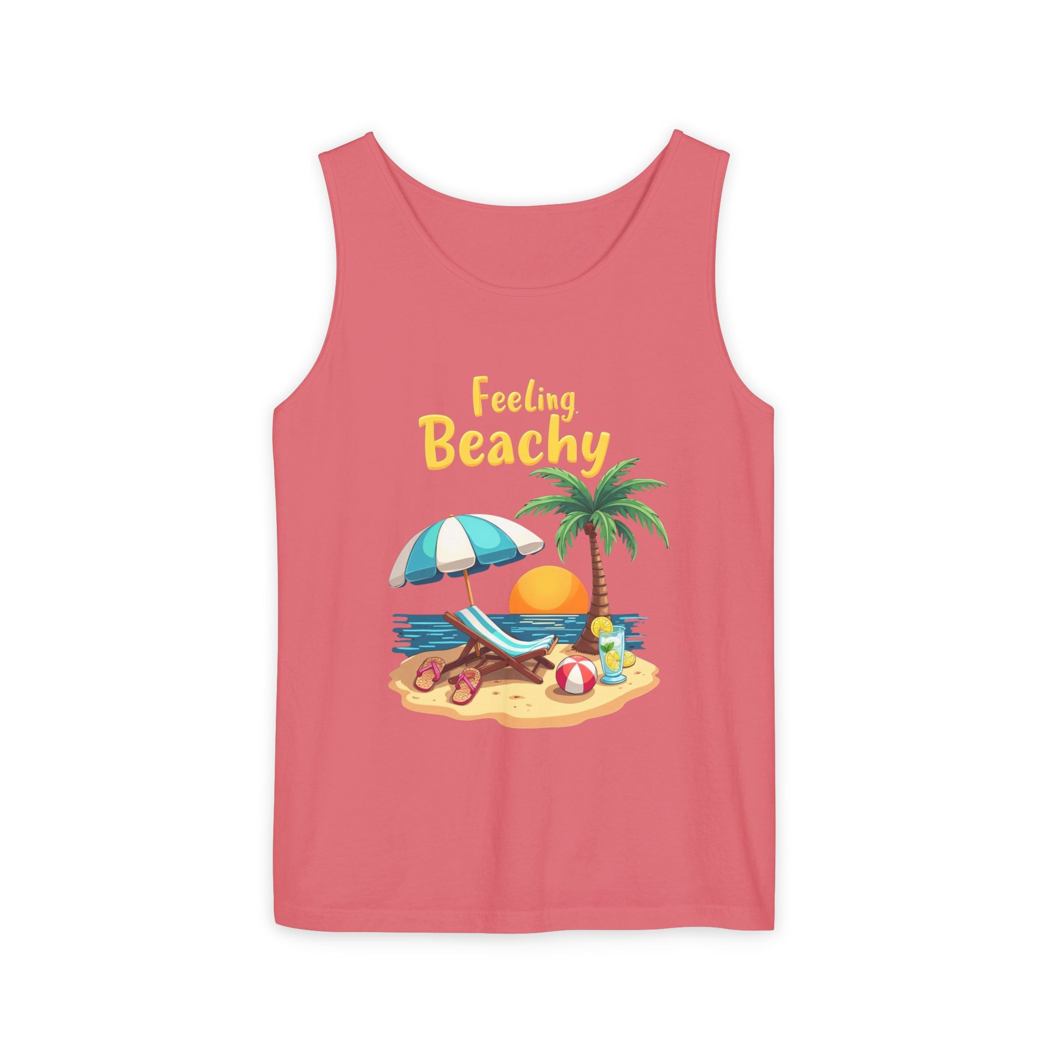 Feeling Beachy Unisex Tank Top
