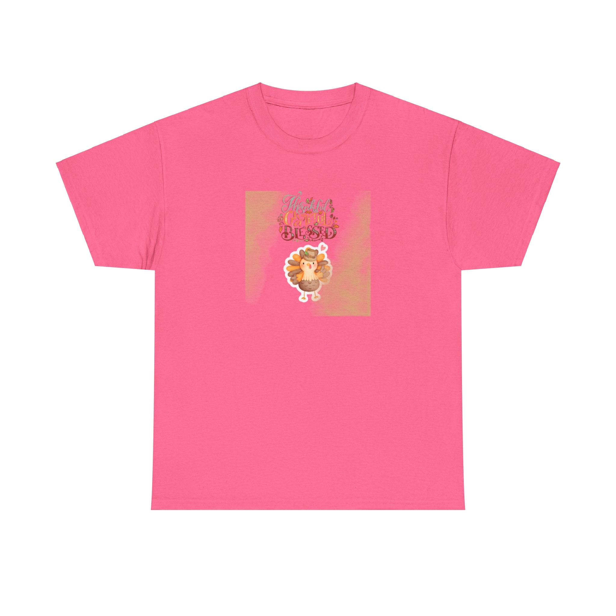 Thankful Grateful Blessed Unisex Heavy Cotton Tee