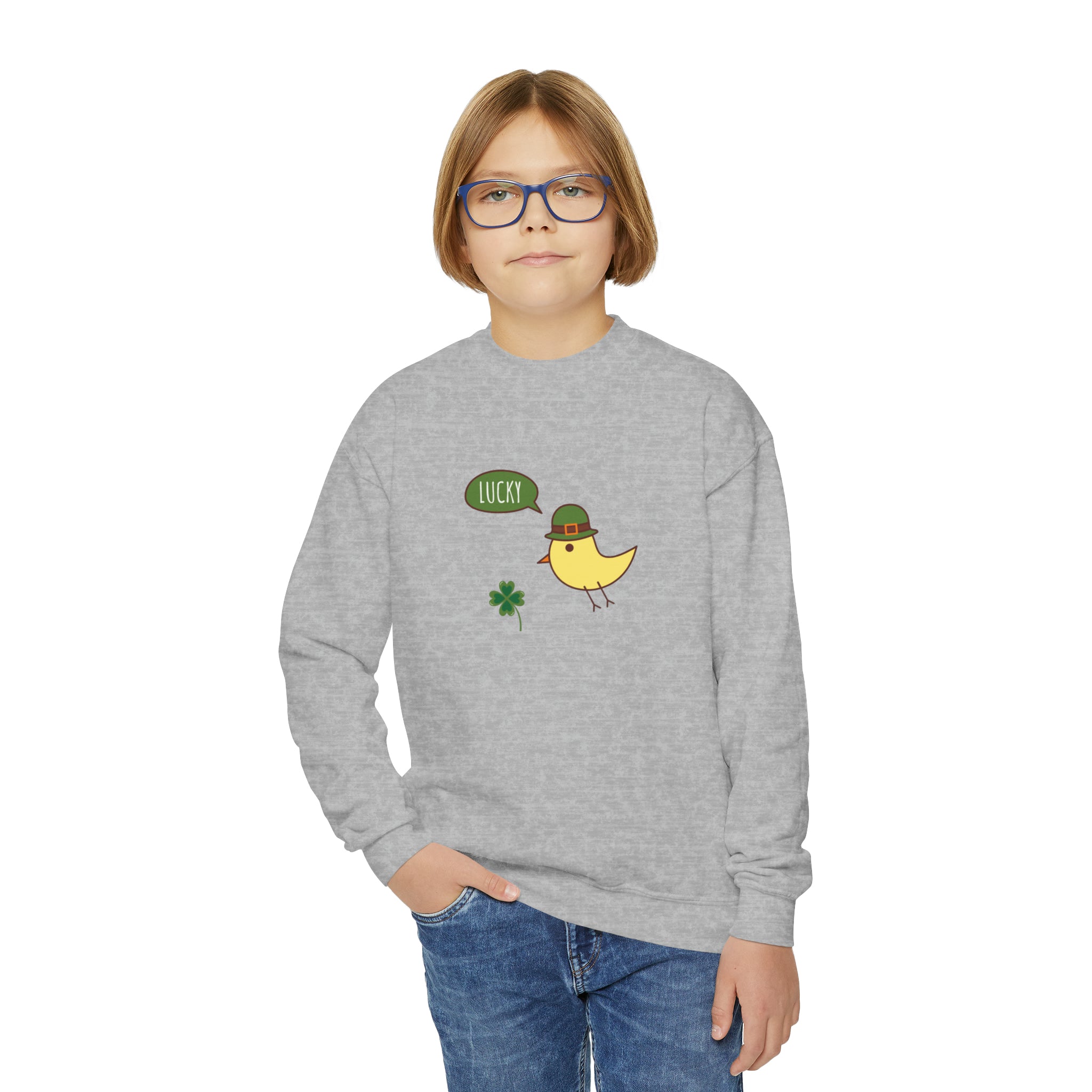Feeling Lucky Youth Crewneck Sweatshirt