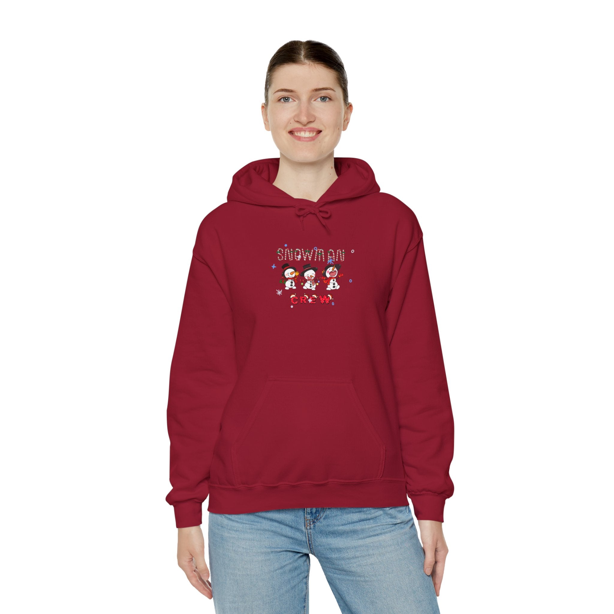 Snowman Crew Unisex Heavy Blend™ Hooded Sweatshirt