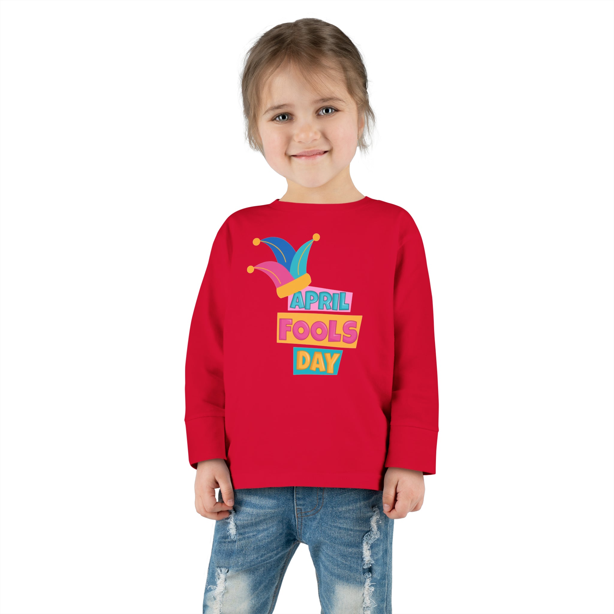 All Fool's Day Toddler Long Sleeve Tee